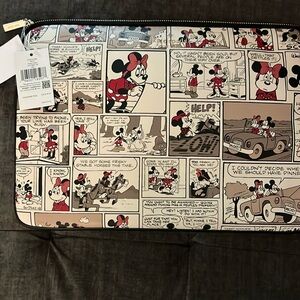 New Kate Spade Minnie Mouse Laptop Sleeve